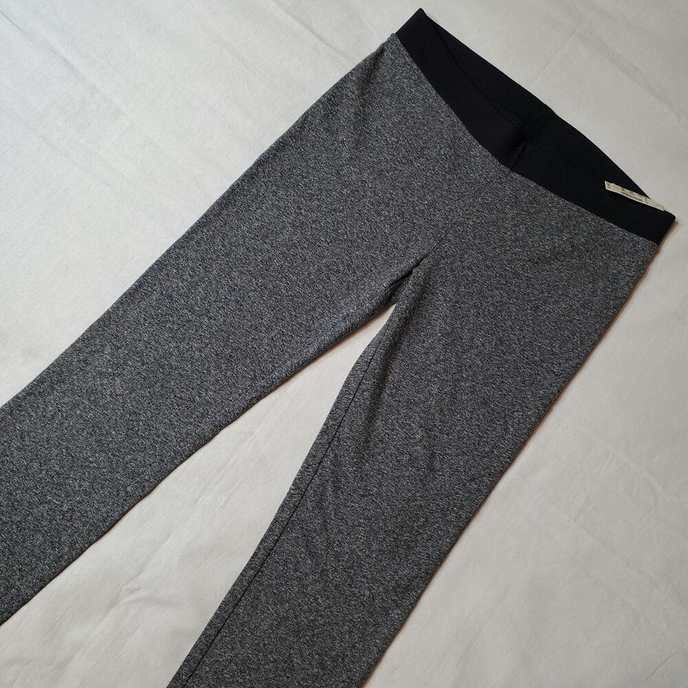 Madewell Women's Size S NWT Knit Leggings Colorblock Heathered Gray G2092